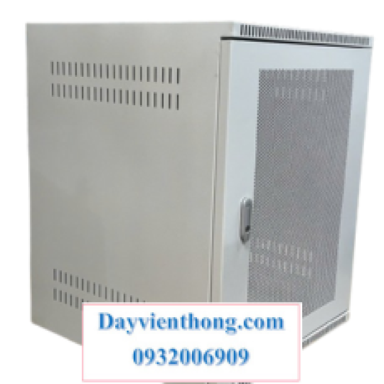 TỦ MẠNG 12U-600 ĐEN LƯỚI -QMRACK 19’’