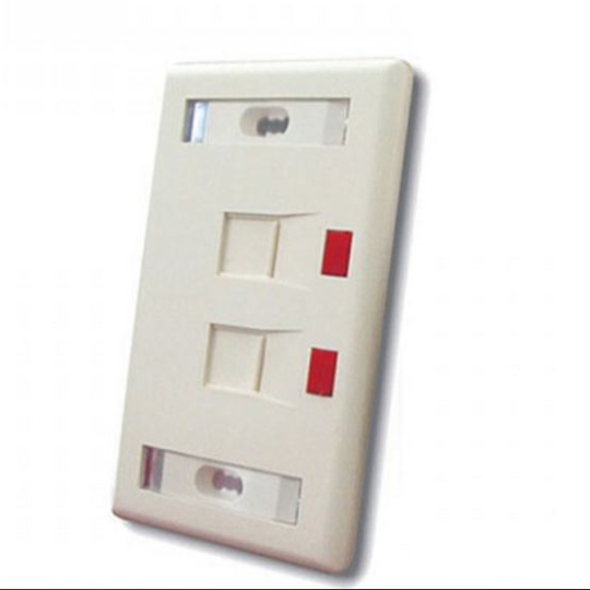 Faceplate Mặt nạ 2 cổng Commscope P/N: 272368-2