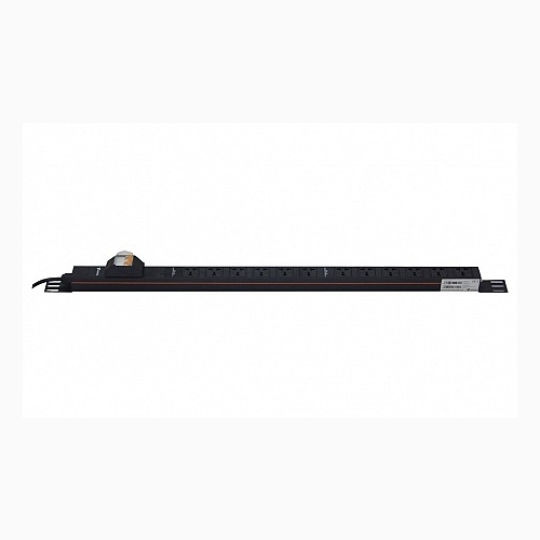 VRP112-MCB16 : THANH PHÂN PHỐI ĐIỆN, 12 Ổ CẮM UNIVERSAL, 16A, 250V, MCB