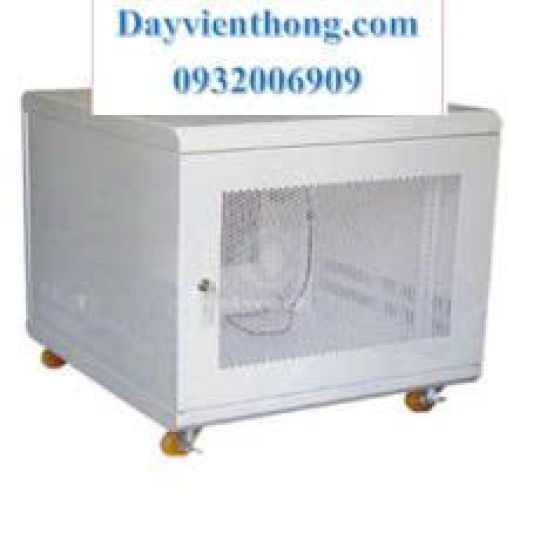 TỦ MẠNG 10U -D400 BÁNH XE
