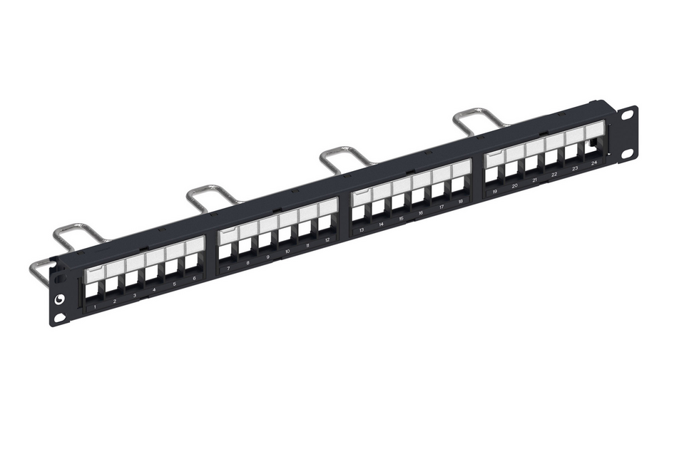 Thanh đấu nối Patch panel cat6 24 port AMP (Commscope) 760237040